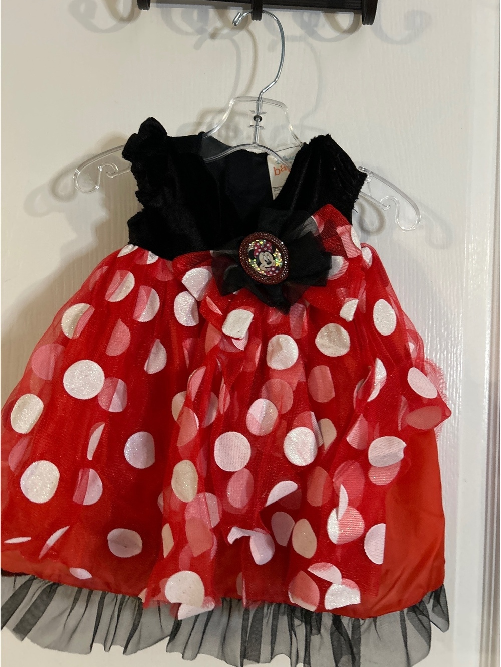 Minnie, mouse costume dress 12-18 months